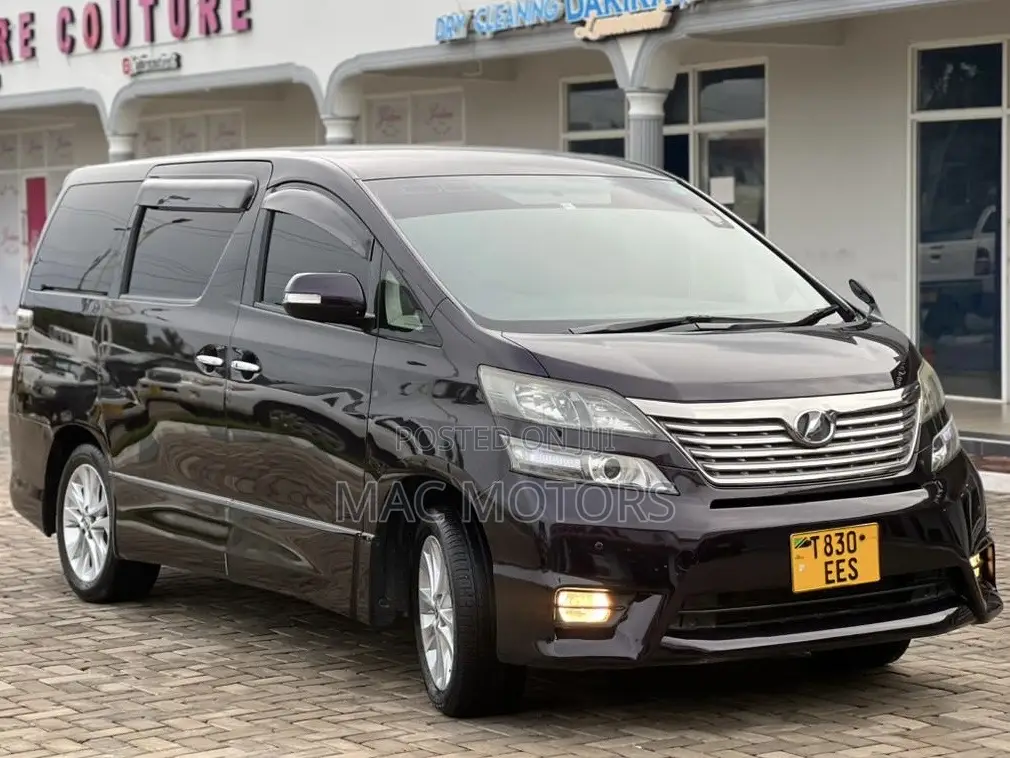 Toyota Vellfire 2008 Burgundy