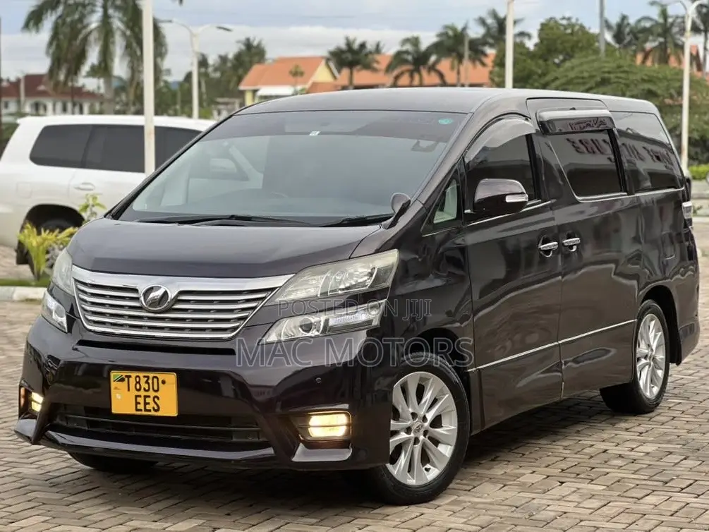 Toyota Vellfire 2008 Burgundy