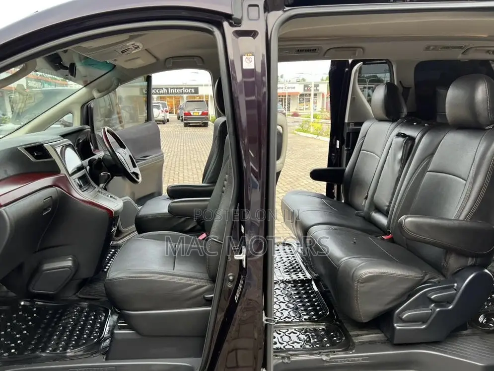 Toyota Vellfire 2008 Burgundy