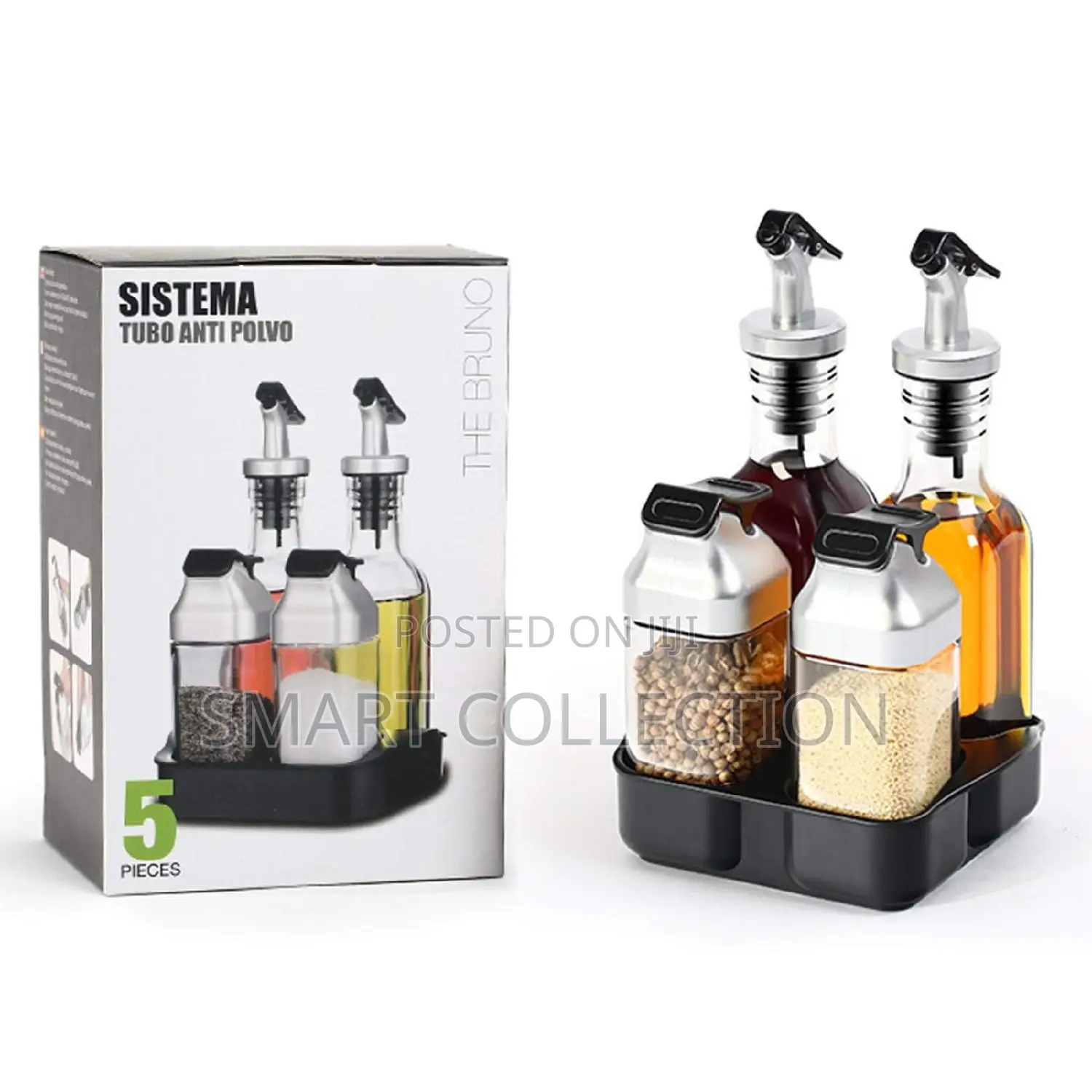 Salad Dressing Anti-Dust Spout 5pieces Set