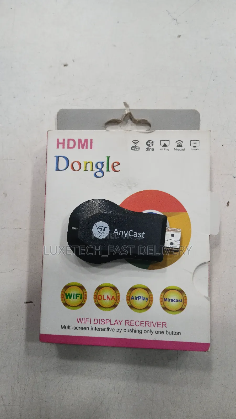 Anycast HDMI WiFi Display Dongle (1080p)