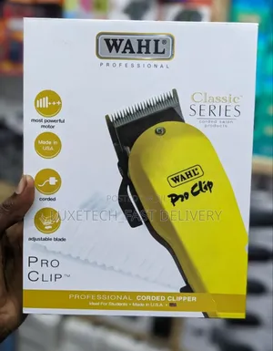Wahl Professional Pro Clip Hair Clipper – Corded Barber Machine
