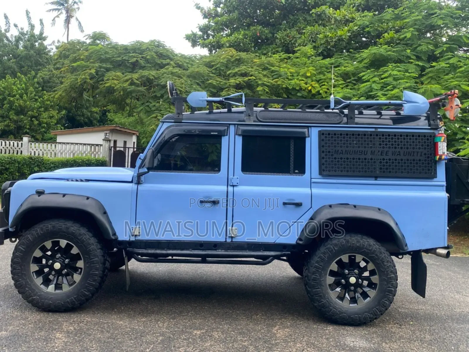 Land Rover Defender Soft Top 4x4 1995 Blue