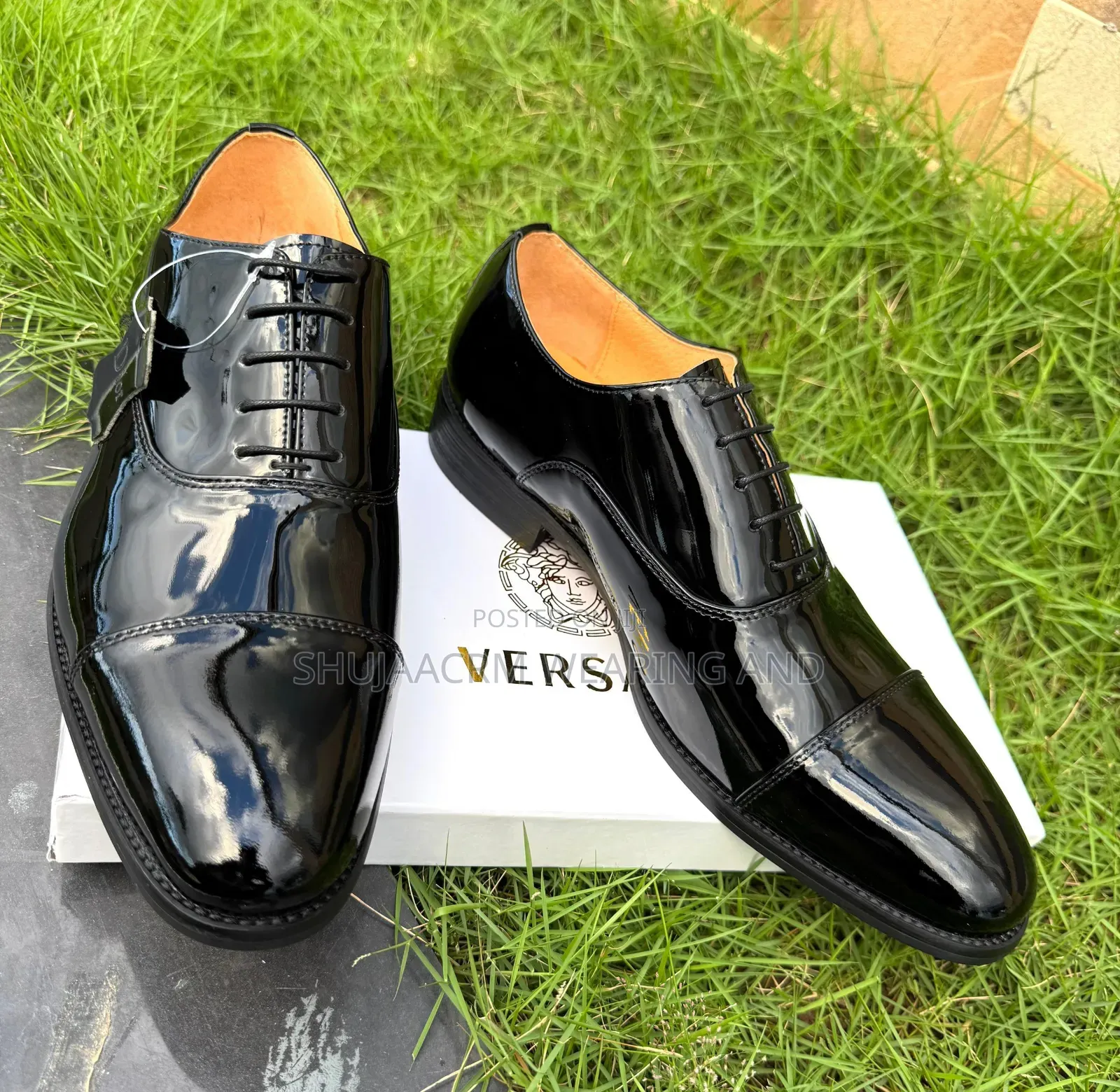 Brighter Versace Leather Shoes
