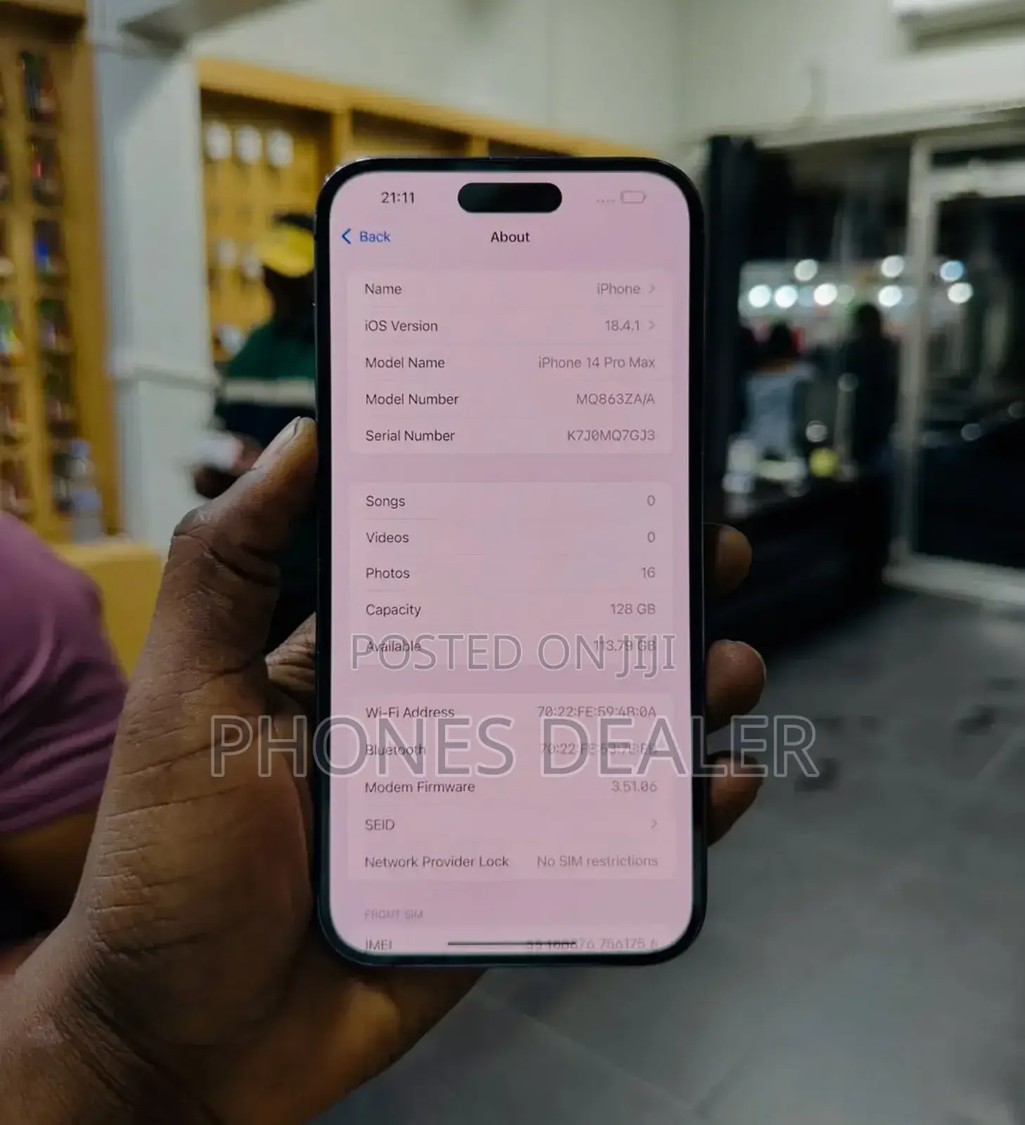 Apple iPhone 14 Pro Max 128 GB Purple
