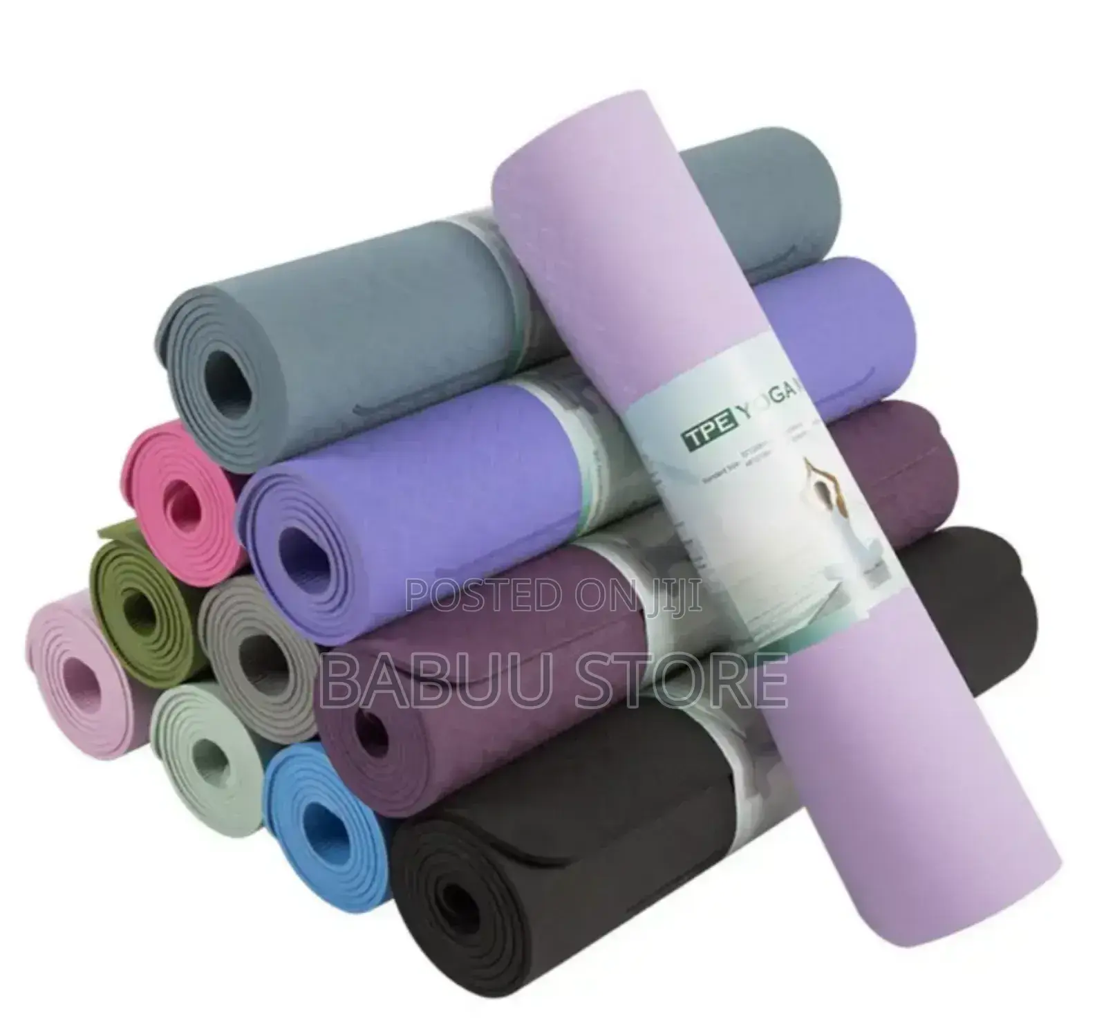 Double Layer Tpe Yoga Mat