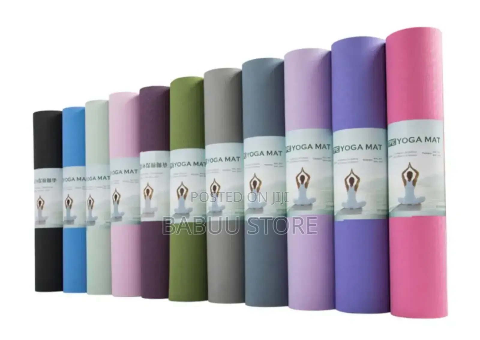 Double Layer Tpe Yoga Mat