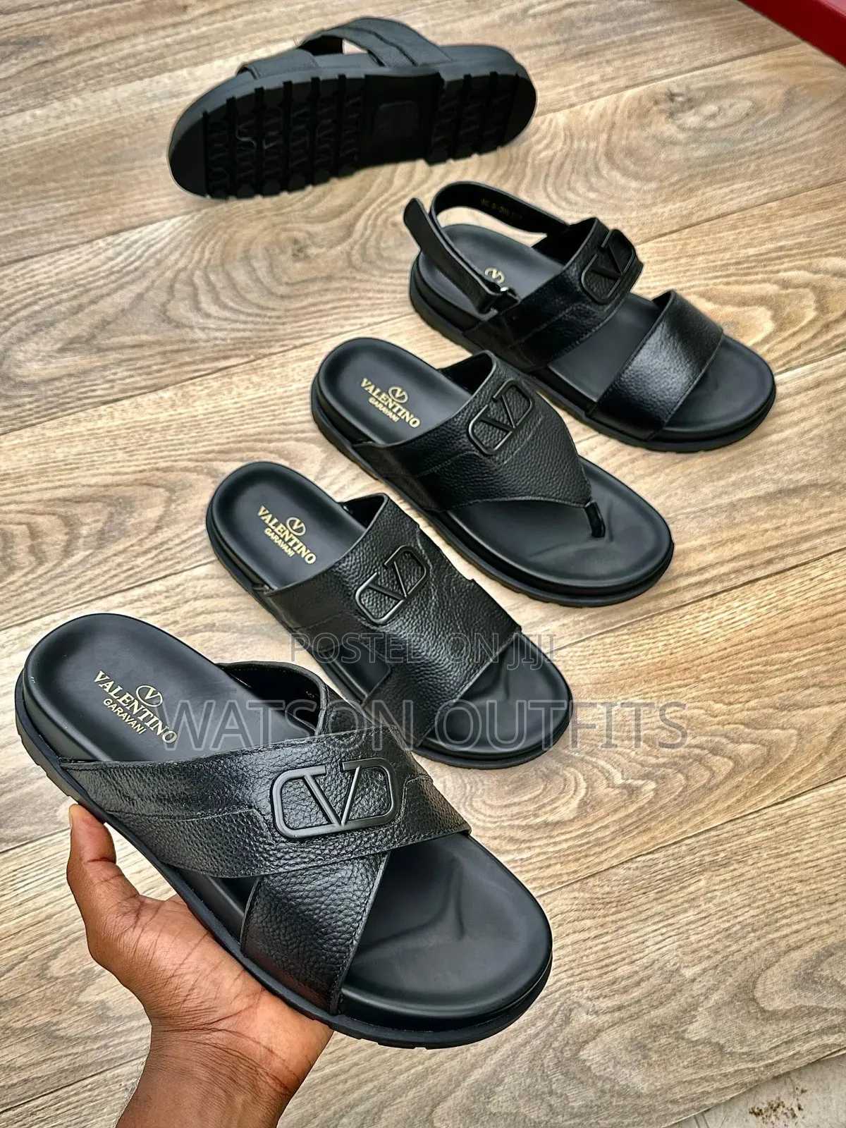 Valentino Garavani Sandals Kali Za Ngozi