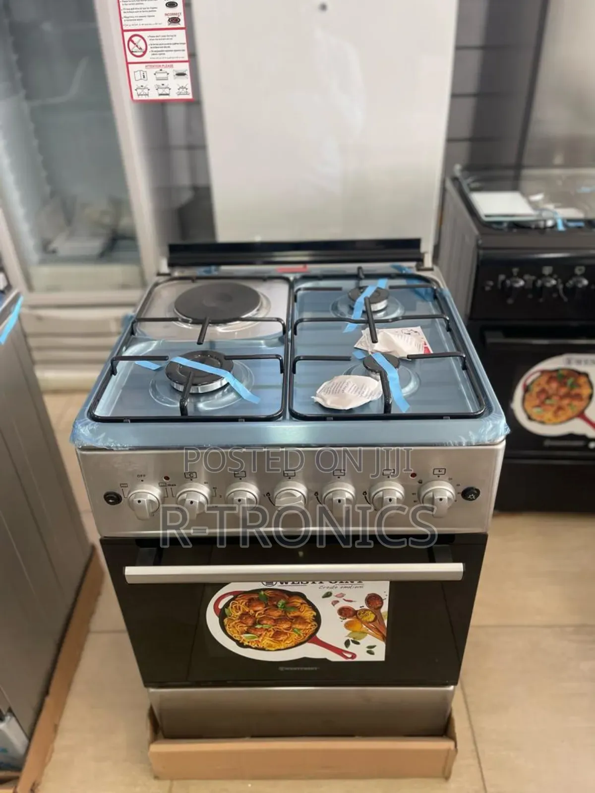 Westpoint 60x60 3gas +1 Electric Plate+Electric Oven Grill