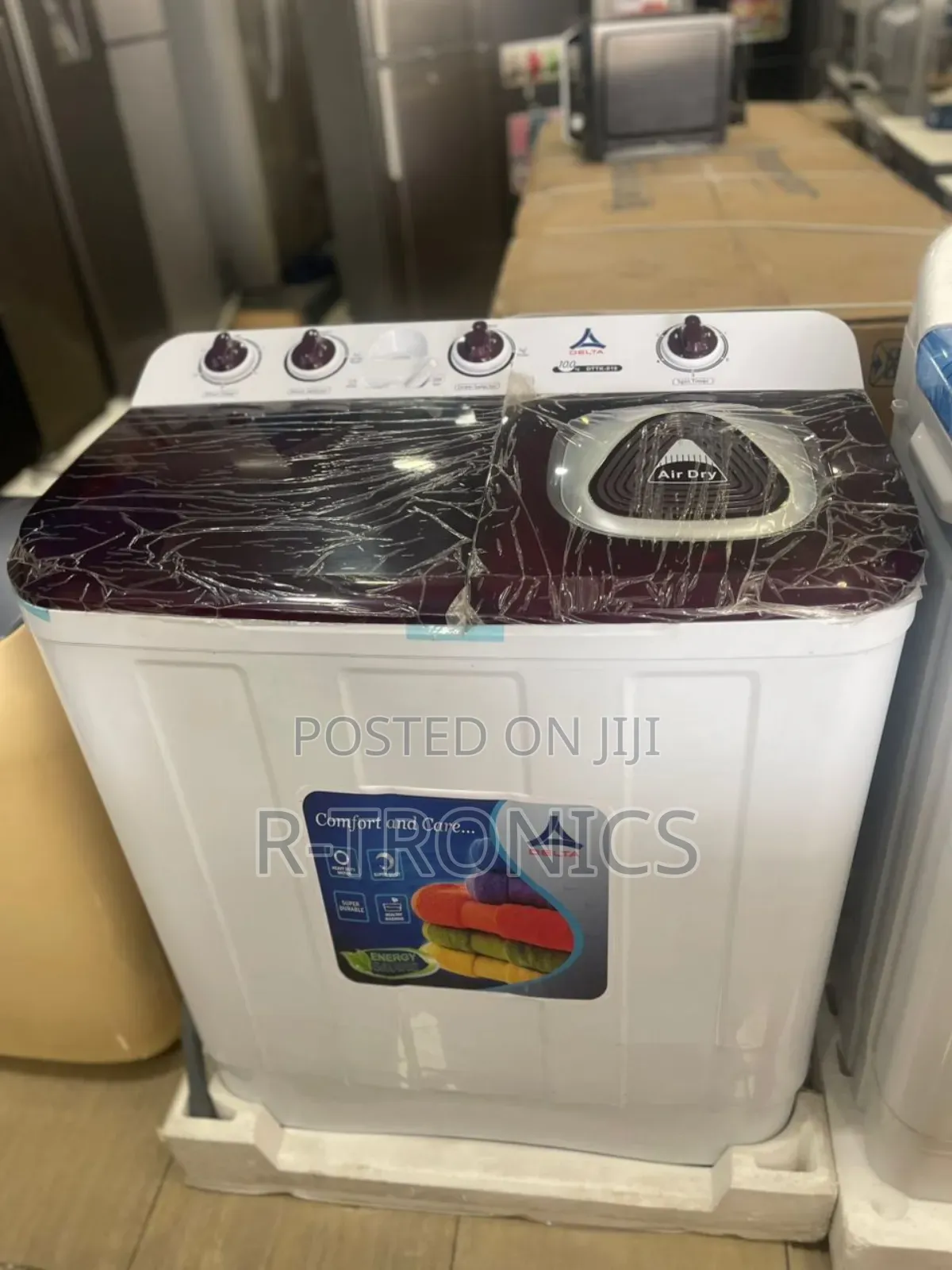 Delta Washing Machines 10kg Manual Top Load Twin