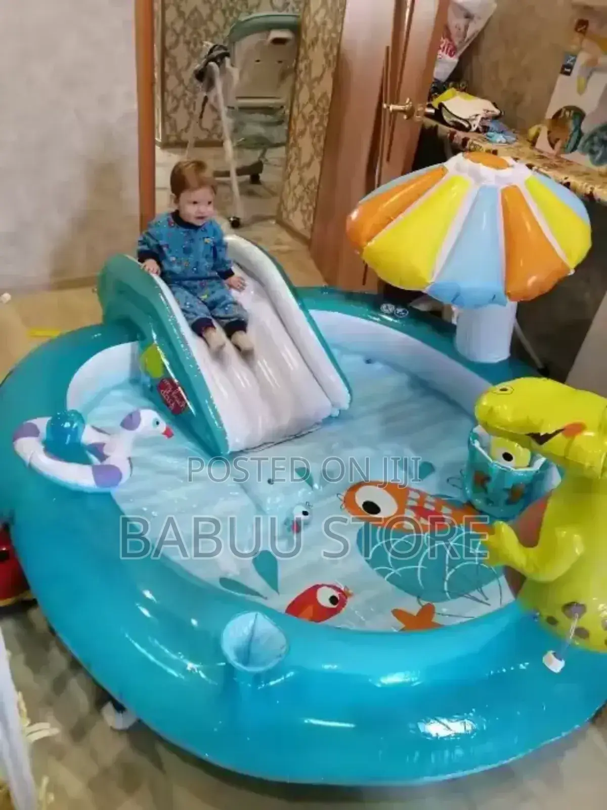Kids Pool With Spray