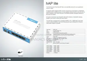 Mikrotik Hap Lite (Rb941-2nd)
