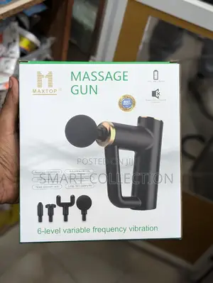 Rechargeable Massage Gun Machine With Four Heads