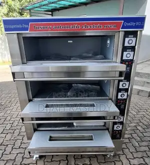 Electric Oven Deck 3 Tray 6