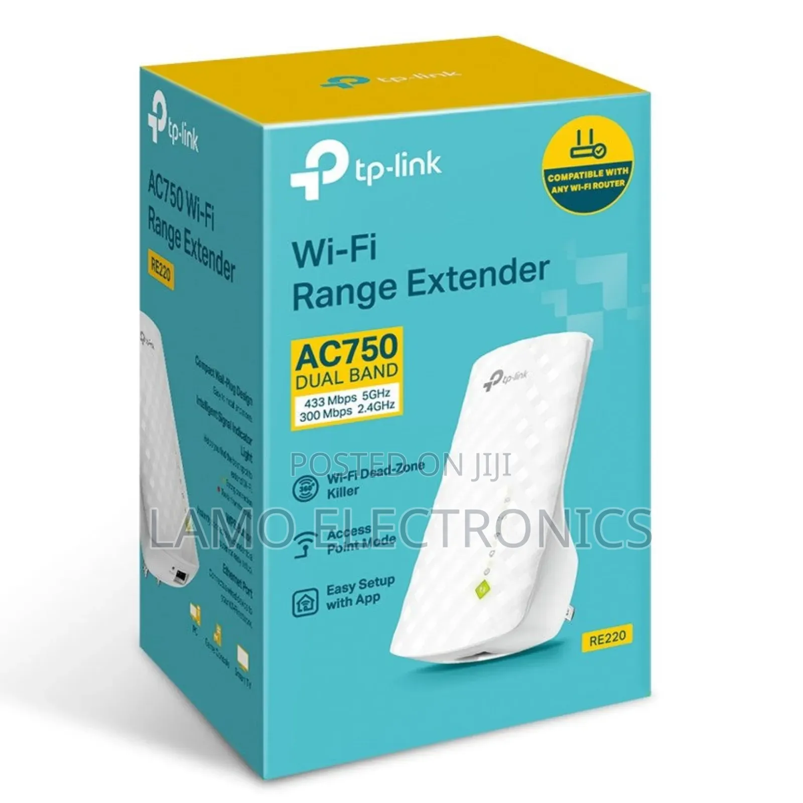 Tp-Link Ac750 Re220 Wi-Fi Range Extender
