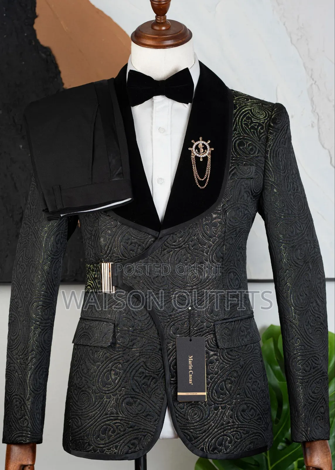 Male Suits With Dominantly Good Two PCS