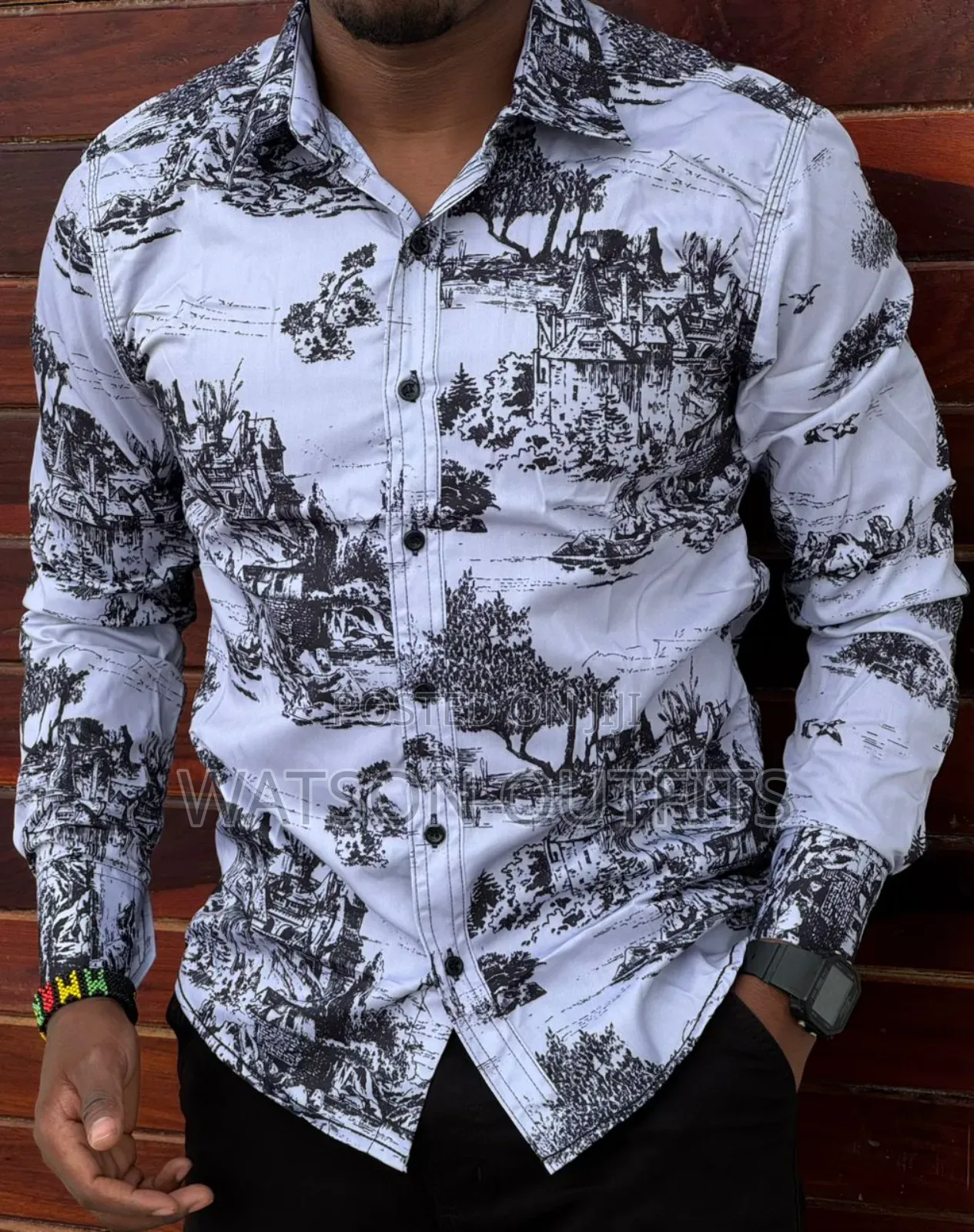 Non Plain Male Shirts With Completely and Totally Good Looks