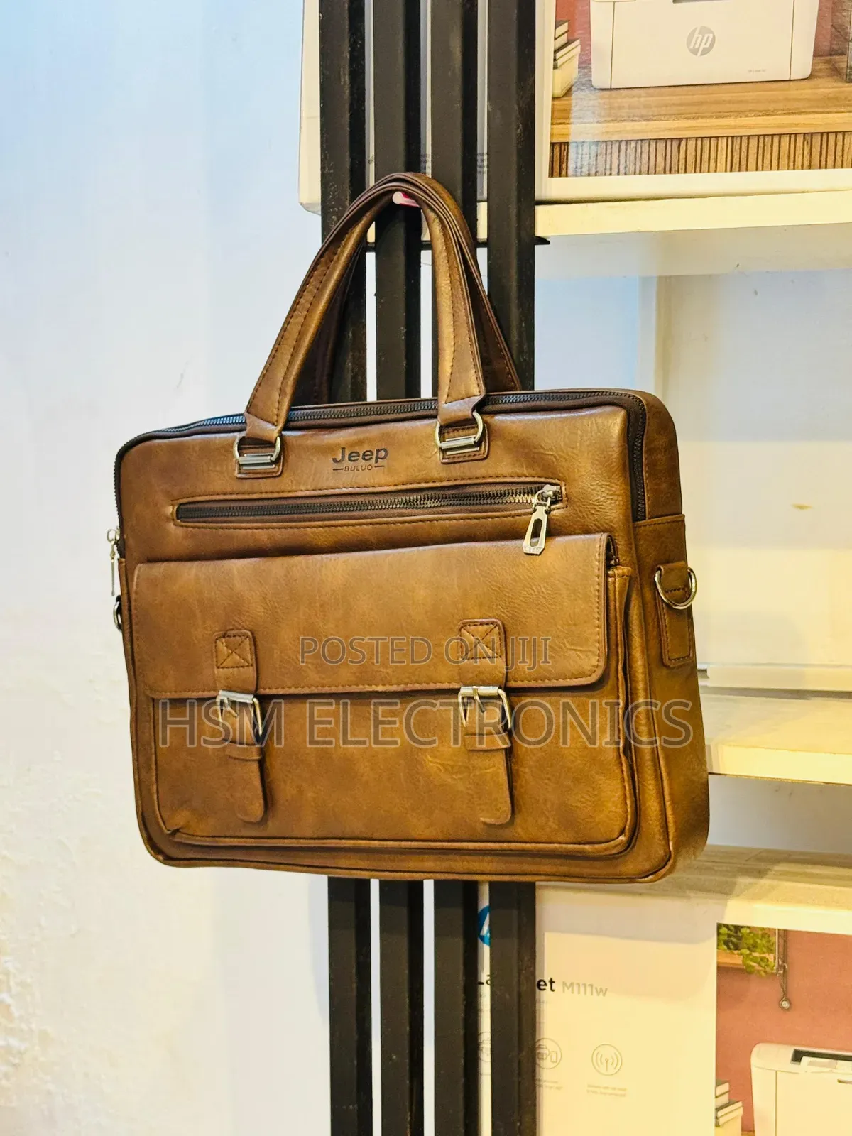 Jeep Hand Bag Leather
