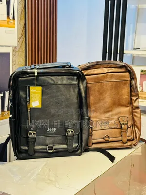 Jeep Leather Back Bags