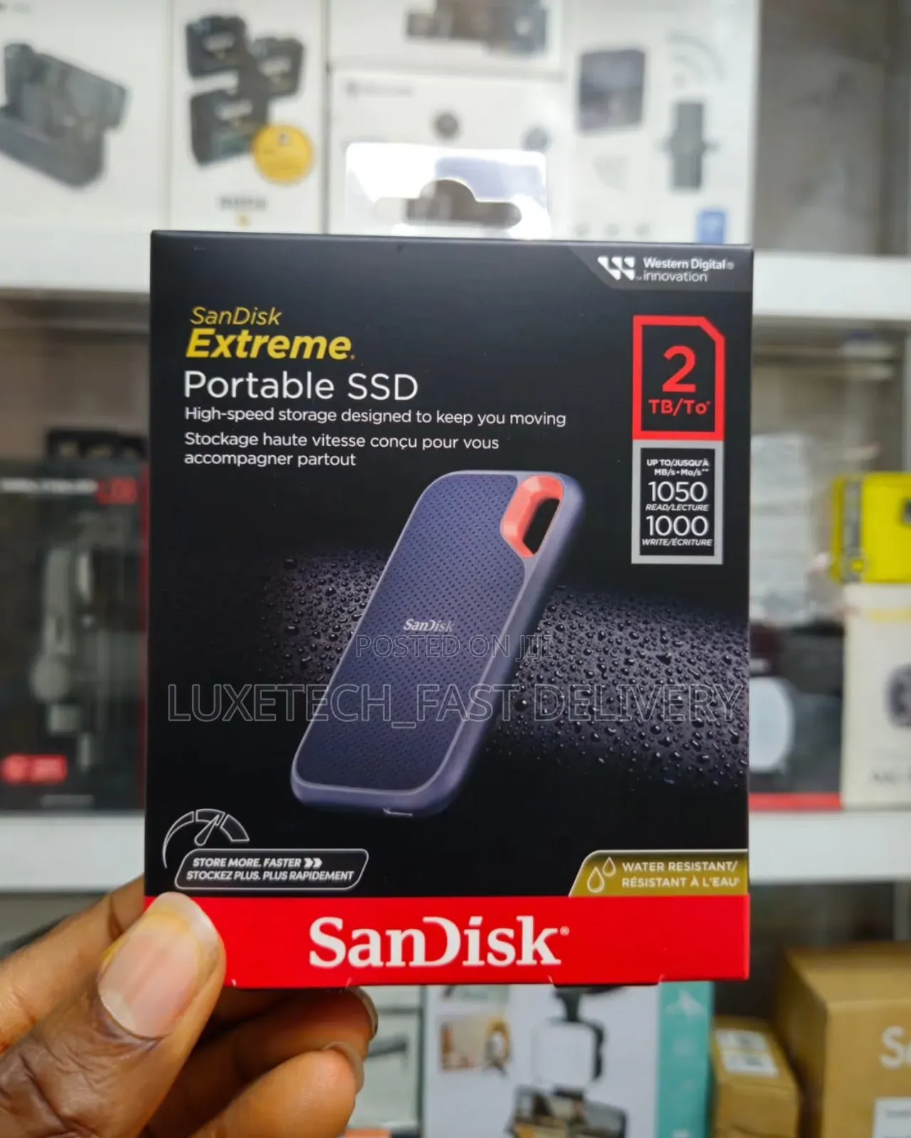 Sandisk Extreme Portable Ssd With 2tb