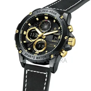 Golden Hour Japanese Watch Black