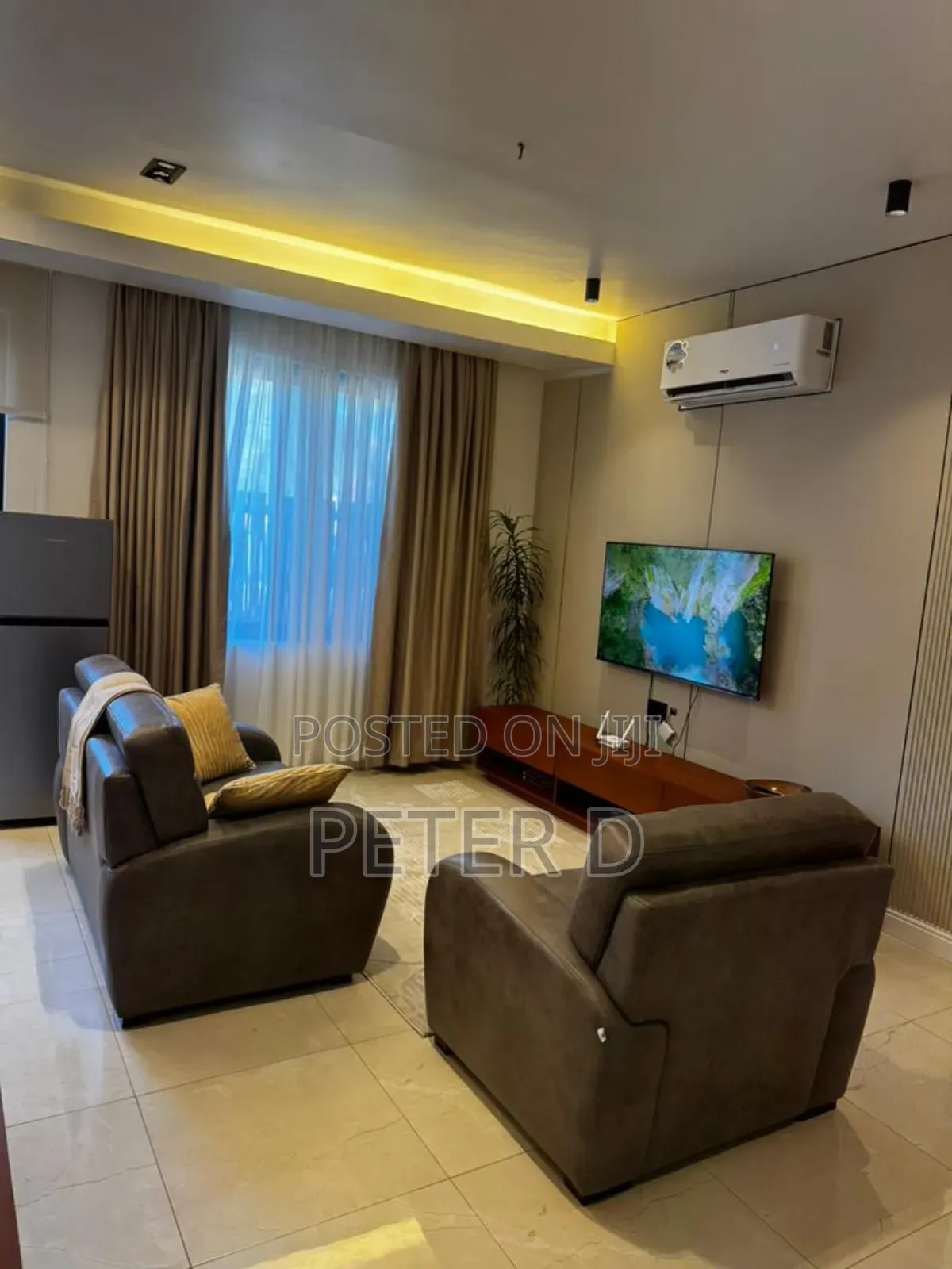 Furnished 1bdrm Apartment in Mikocheni for rent