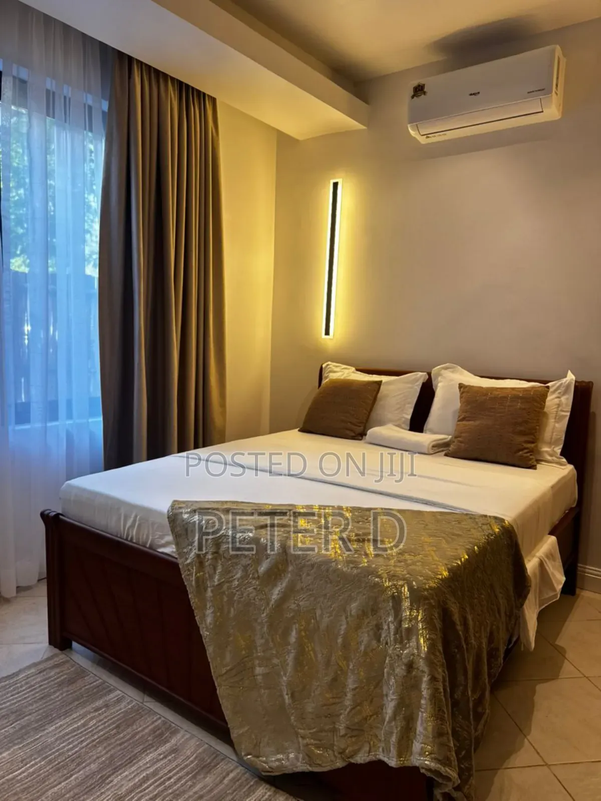 Furnished 1bdrm Apartment in Mikocheni for rent