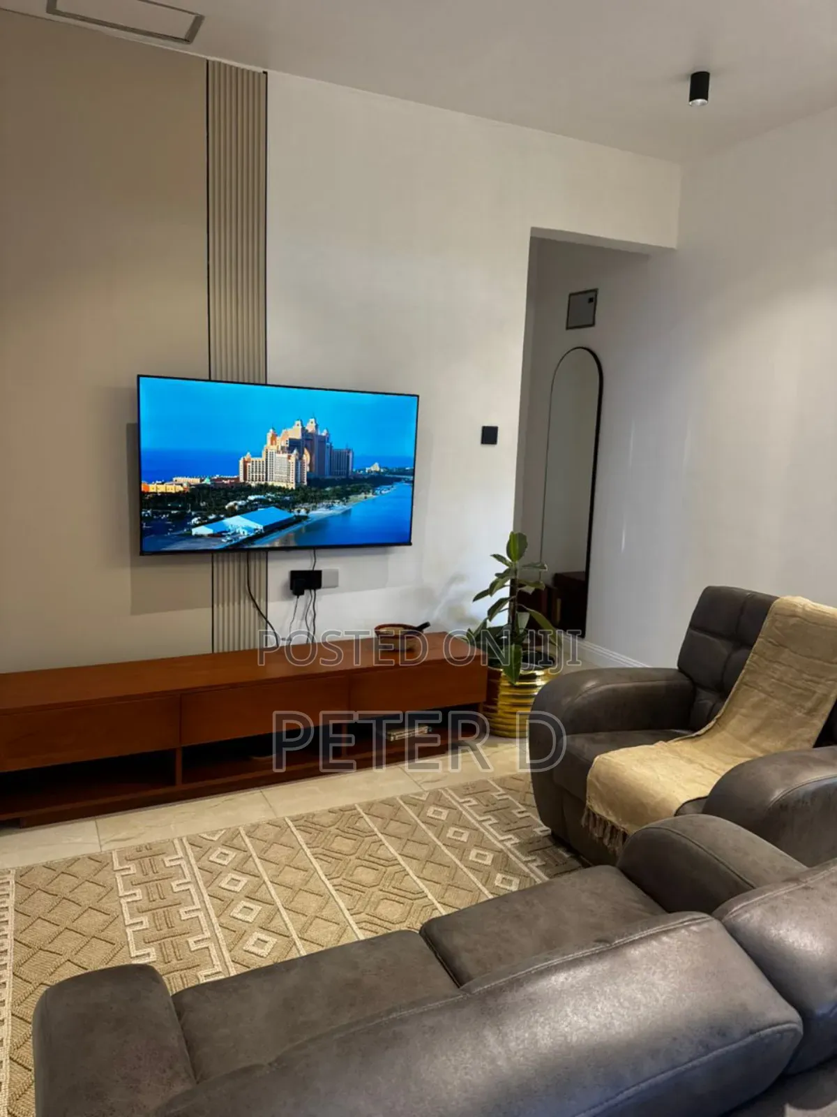 Furnished 1bdrm Apartment in Mikocheni for rent