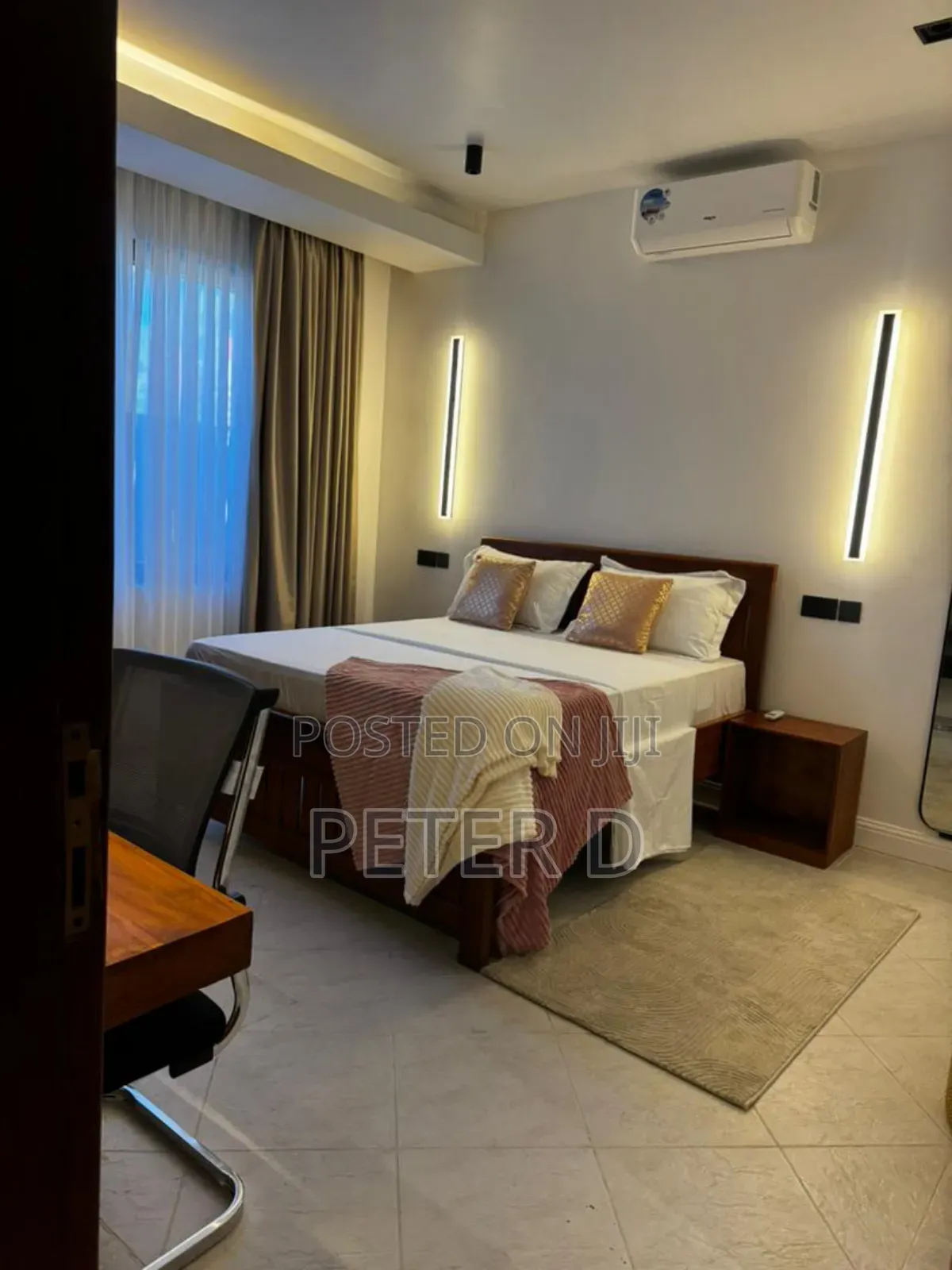 Furnished 1bdrm Apartment in Mikocheni for rent