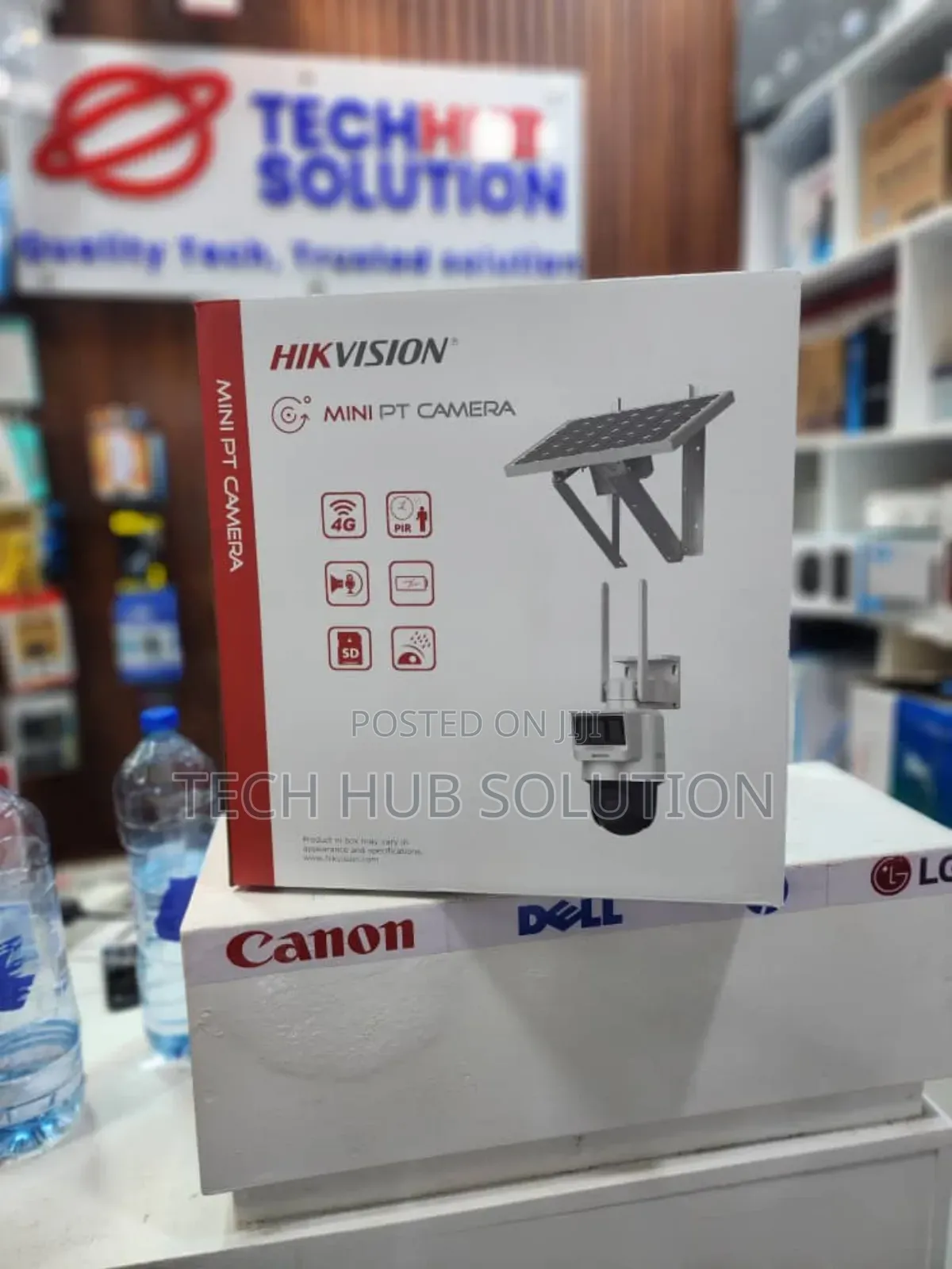 Hik Vision 4mp Big Solar Camera