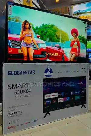 Punguzo La Bei Globalstar Inch 65 Smart Tv Ina Quality Mzuri