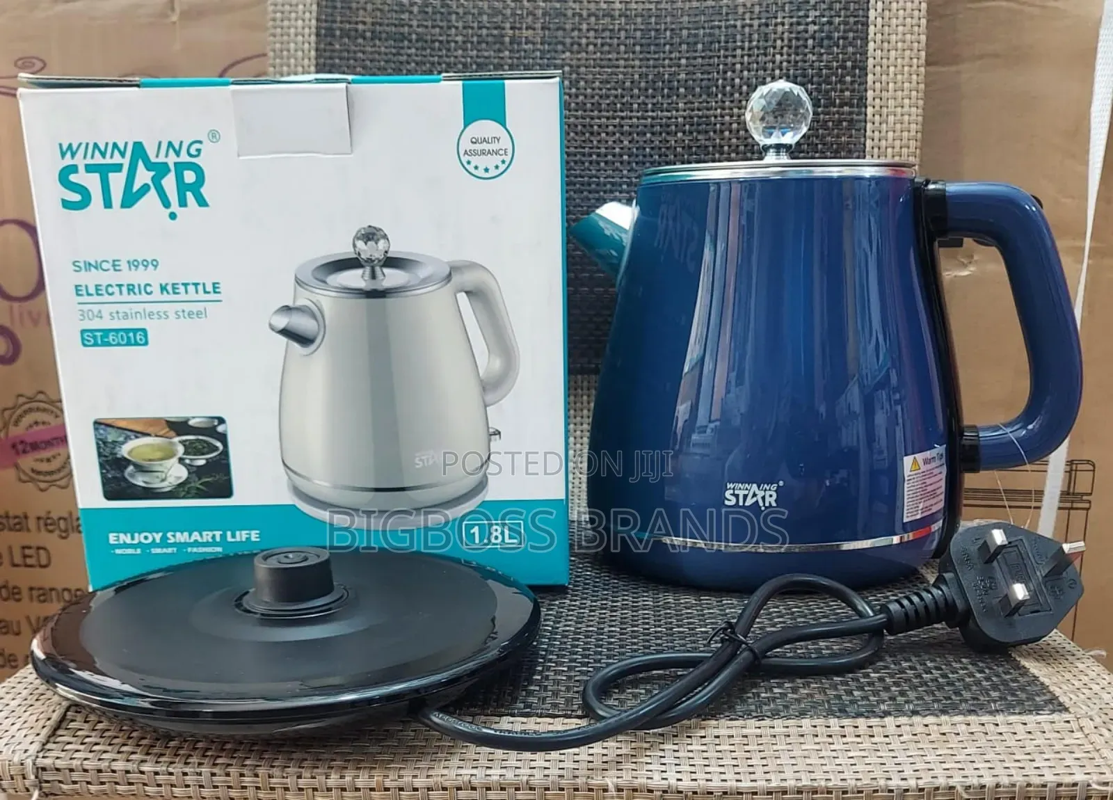 Winning Star Electric Kettle 1.8l 1600w