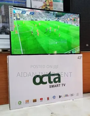 Octa 43 Inch Smart Tv Double Glass