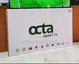 Octa 43 Inch Smart Tv Double Glass