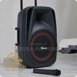 Sundar Portable Speaker 12 Inch With Mic