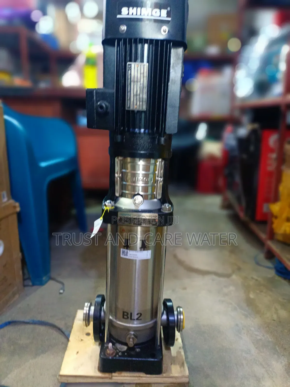 Shimge Multistage Pump 2hp Three Phase