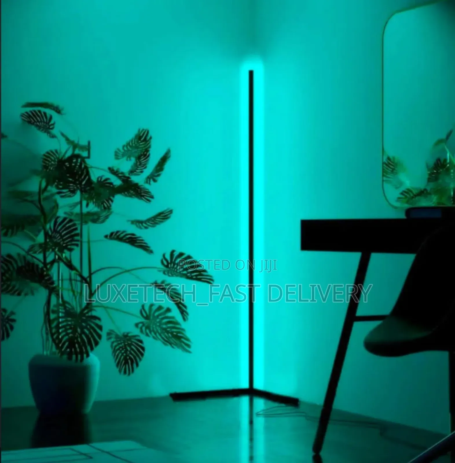 RGB Splicing Floor Lamp, Corner Floor Lamp RGB Led Lighting