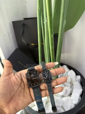 Daniel Wellington Quadro Couple Watch Black Full Box