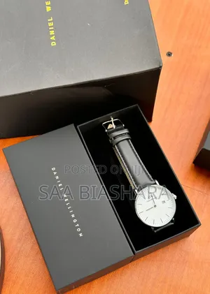 Classic Daniel Wellington Watch Black and White Full Box