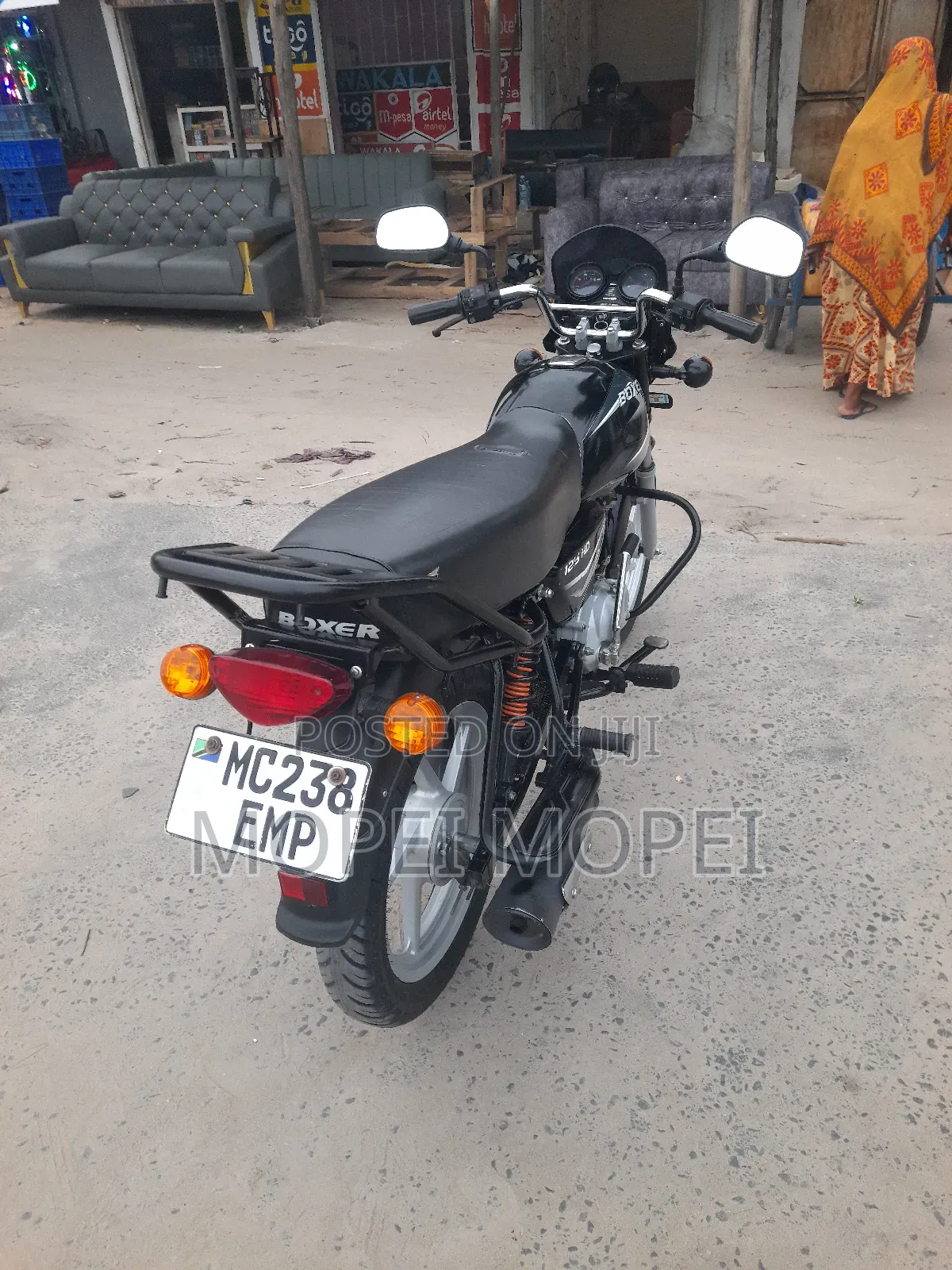 Bajaj Boxer 125 2025 Black