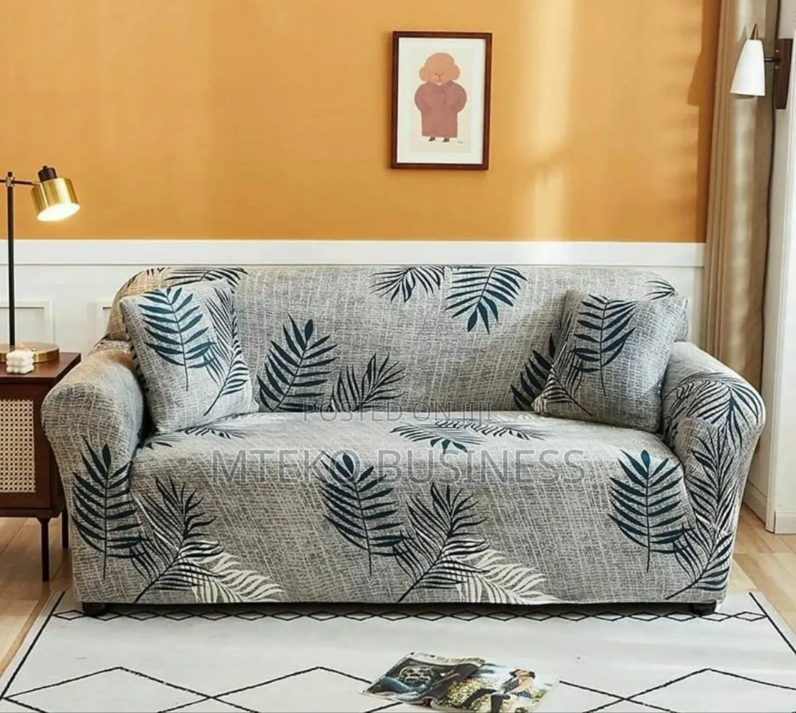 Sofacover Single Velvet. Tsh 45000