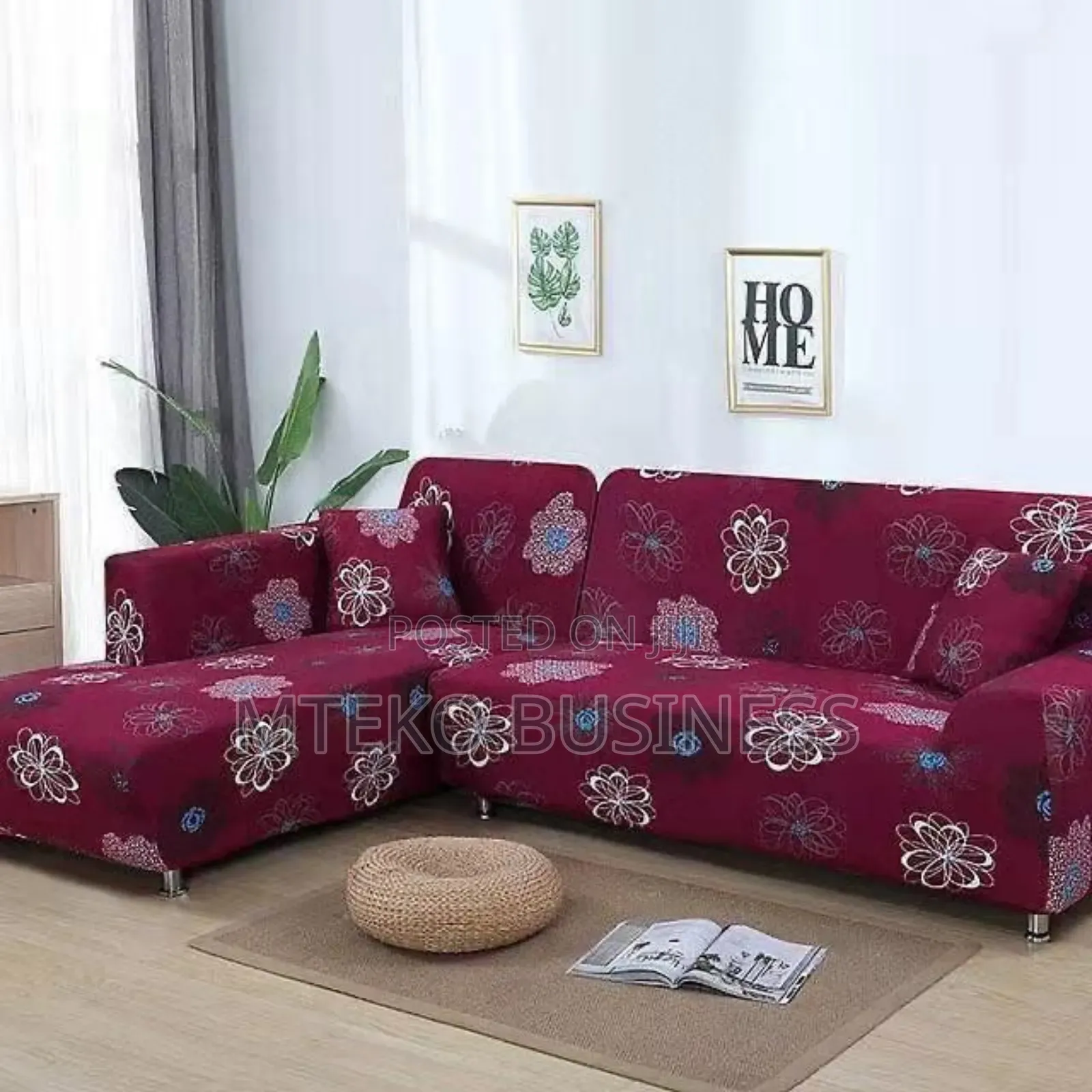 Sofacover Single Velvet. Tsh 45000