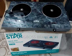 Winning Star Ceramic 2 Hotplate