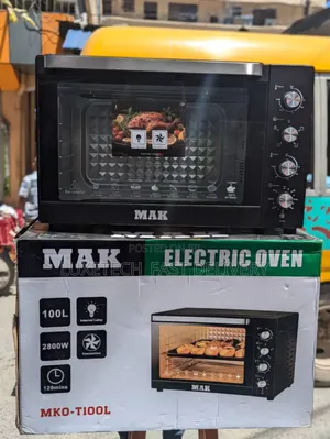 Mak Electric Oven 100l for Roasting, Baking and Heating Food