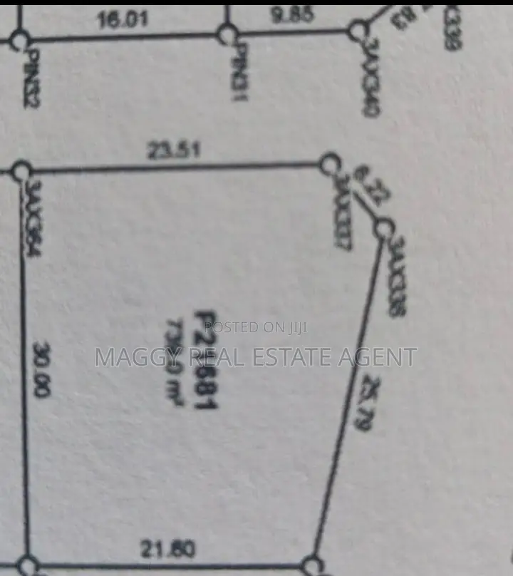 739 SQMTS Plot in Kigamboni
