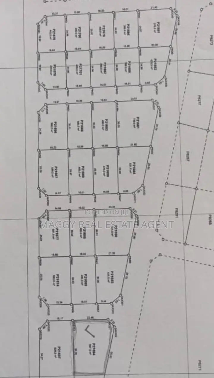 739 SQMTS Plot in Kigamboni