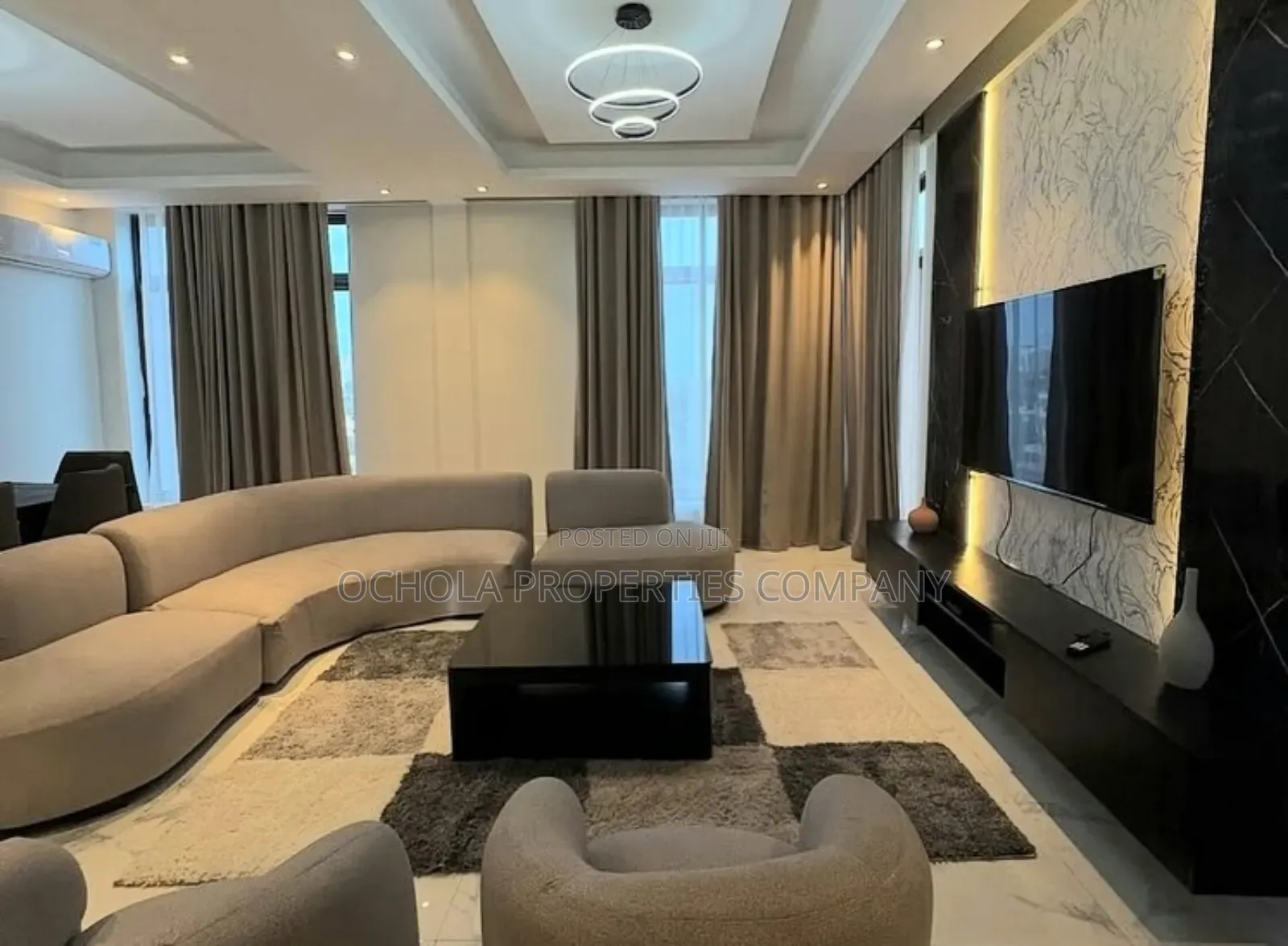 Furnished 3bdrm Apartment in Mikocheni for rent