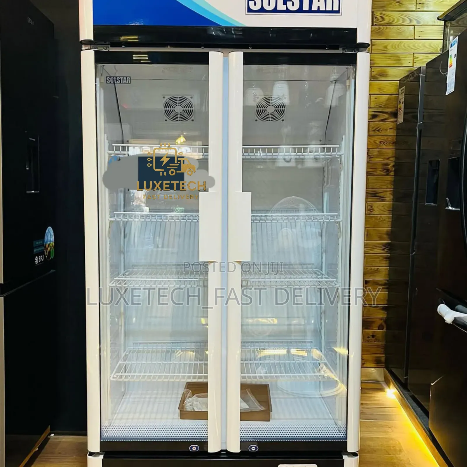 Solstar Showcase Fridge 466l Double Door
