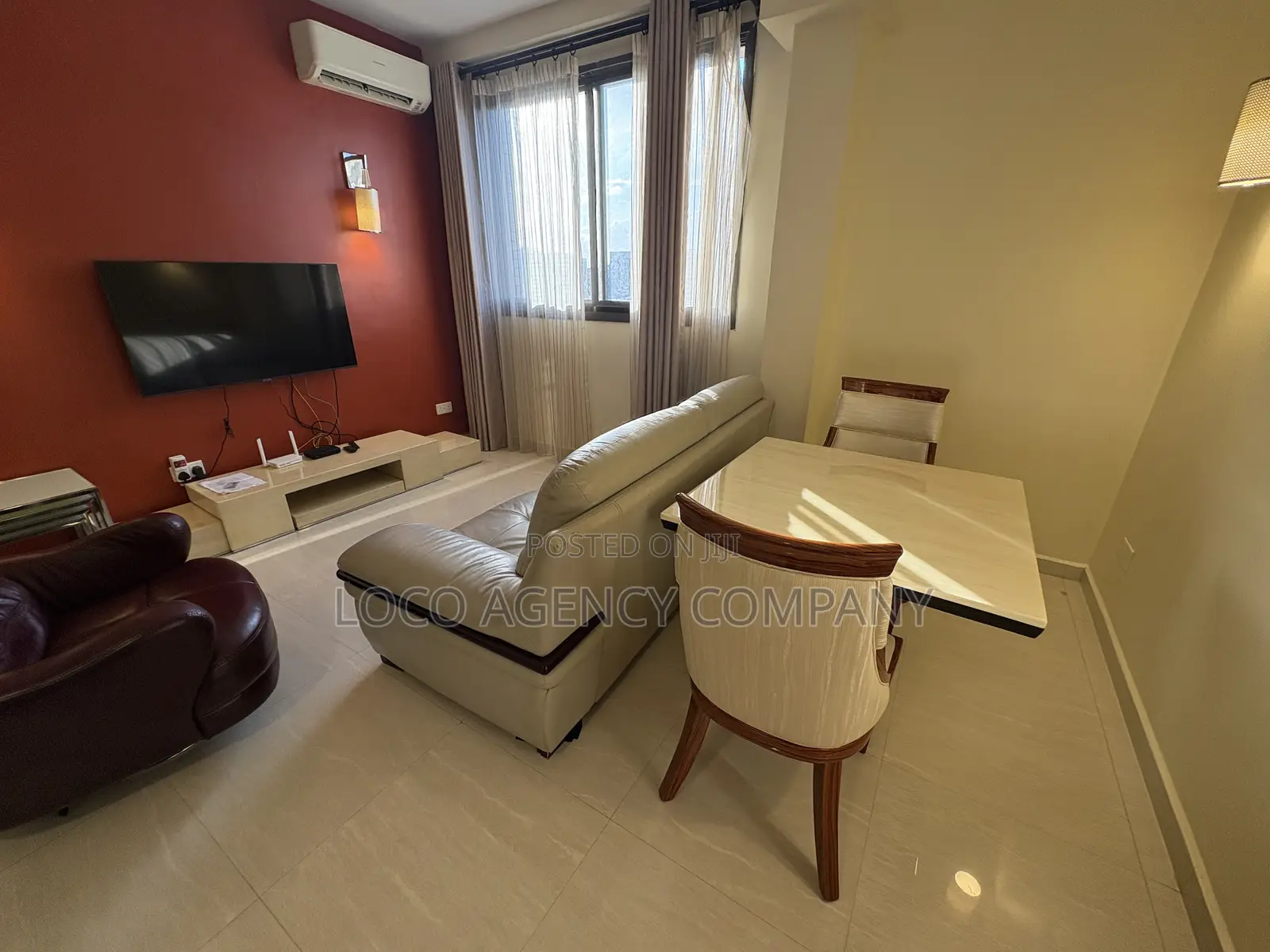 Furnished 1bdrm Apartment in Trusted Real Estate, Masaki for rent