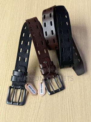 Dominantly and Purely Leather Belts